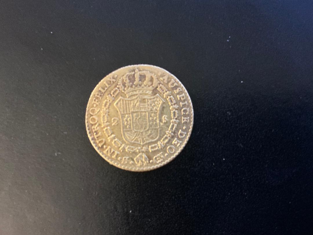 Spain 1801 Gold 2 Escudos – Carlos IV