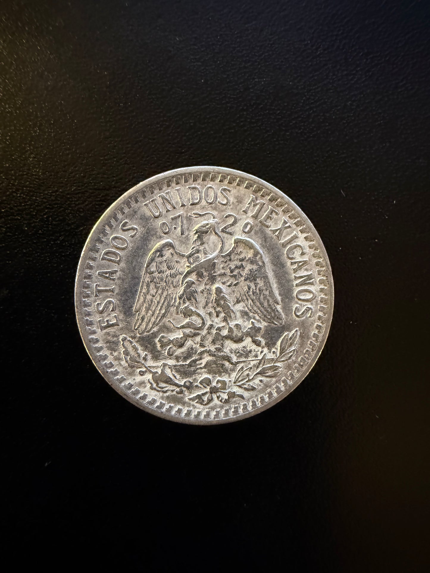 Mexico 20 Centavos 1934 Silver Coin – Eagle & Liberty Cap