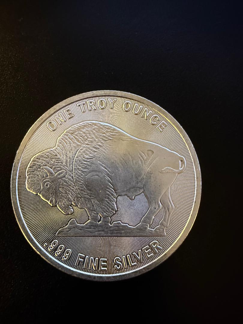 1 oz Silver Buffalo Round – .999 Fine Silver