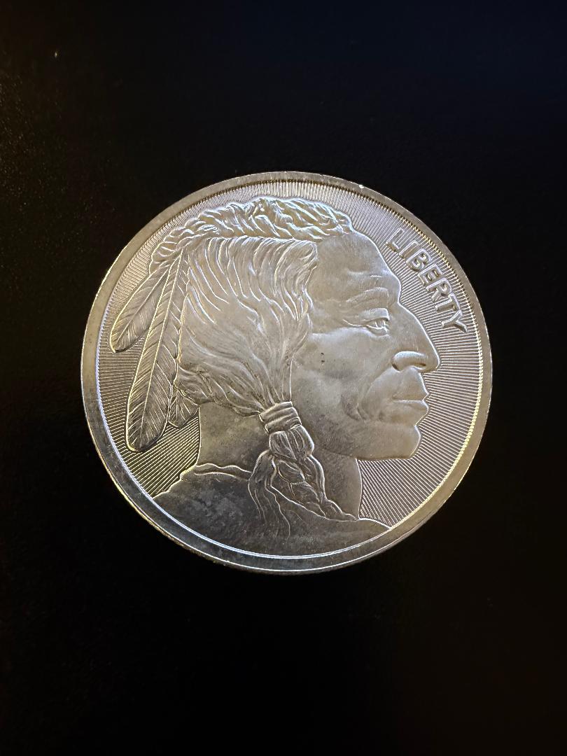 1 oz Silver Buffalo Round – .999 Fine Silver