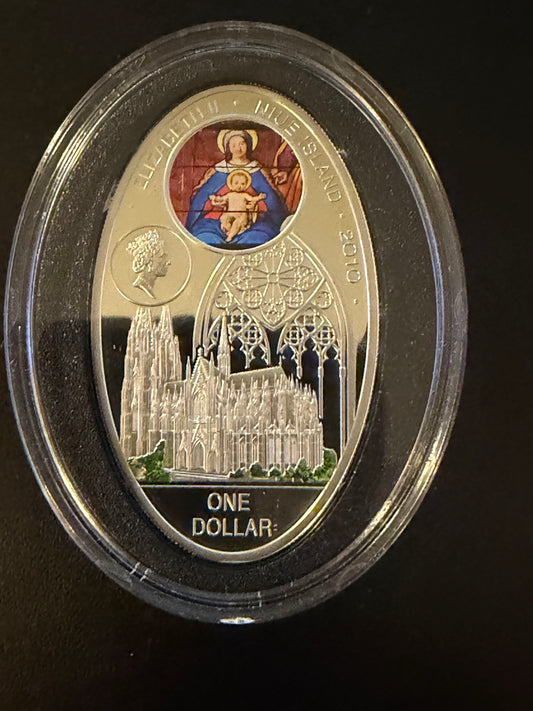 2010 Niue Island $1 – Cologne Cathedral (Kölner Dom)