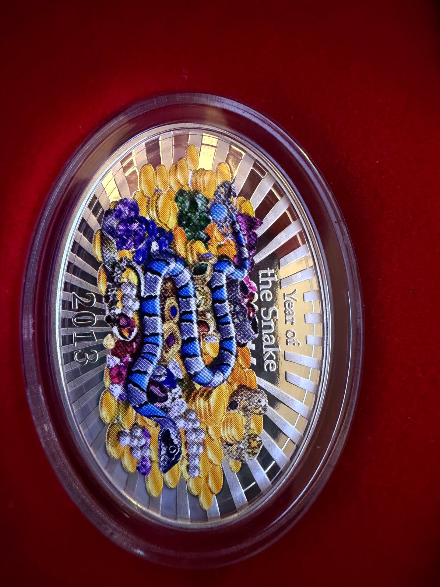 2013 Niue 2 Dollars “Year of the Snake”