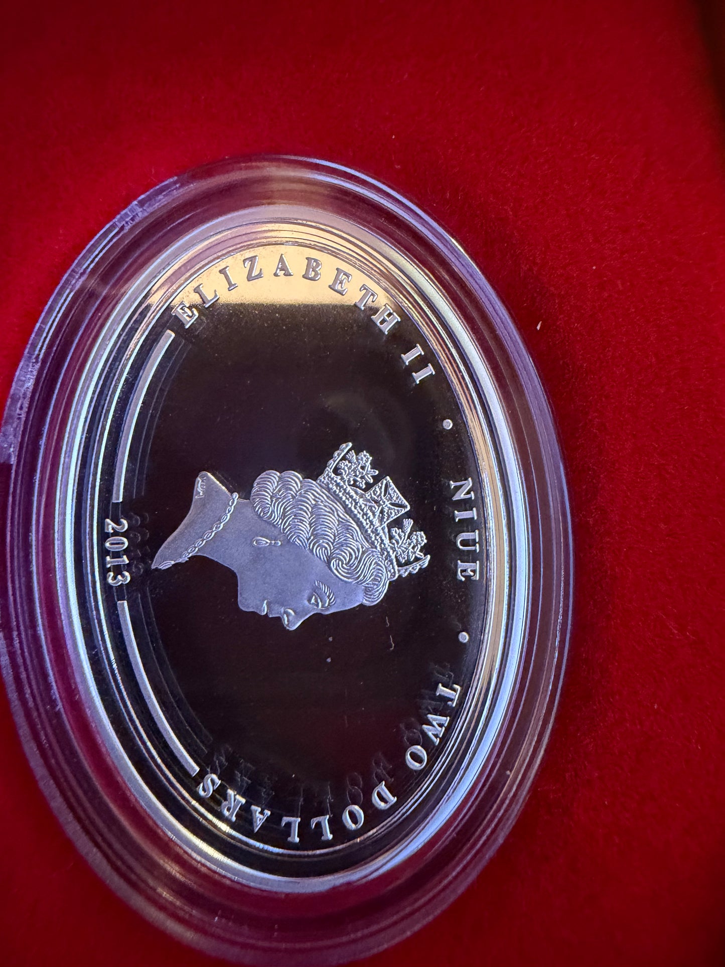 2013 Niue 2 Dollars “Year of the Snake”