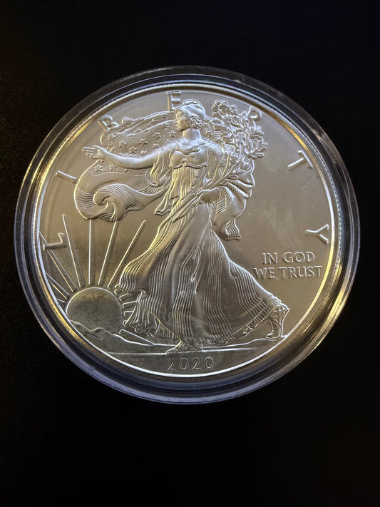 2020 American Silver Eagle – 1 oz .999 Fine Silver Bullion Coin